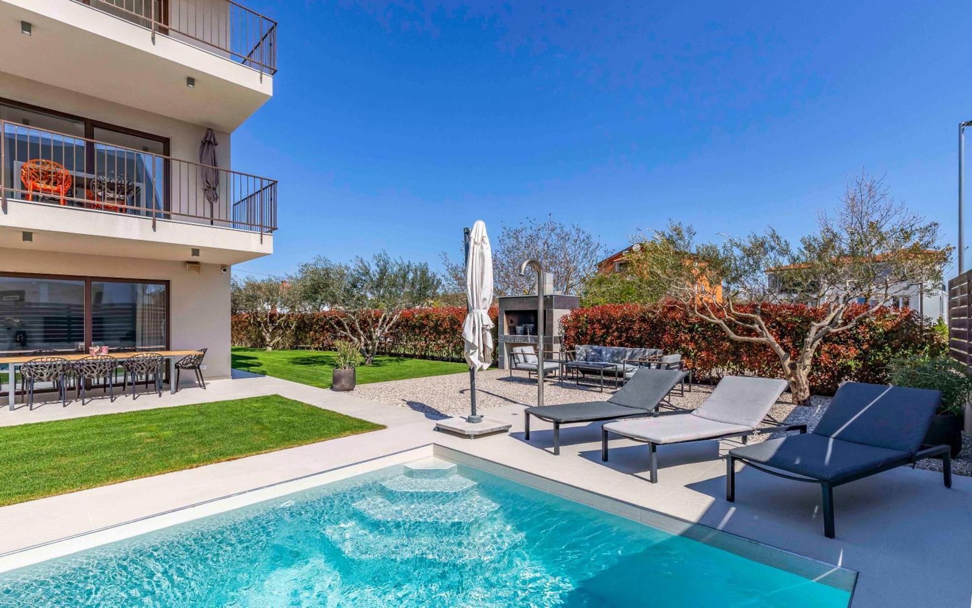 Ap Caci Mit Pool - Istriensonne 0712-0737 Daire Medulin Dış mekan fotoğraf