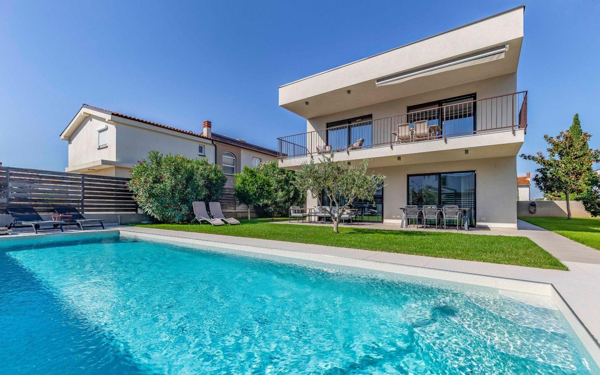 Ap Caci Mit Pool - Istriensonne 0712-0737 Daire Medulin Dış mekan fotoğraf