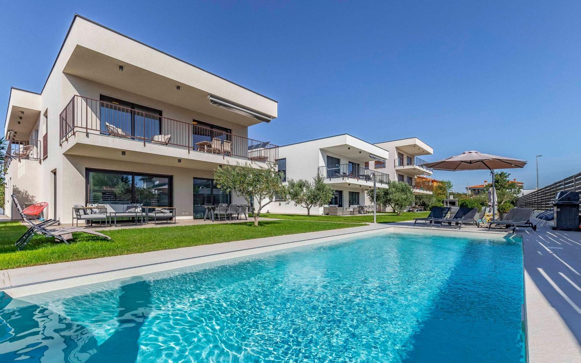 Ap Caci Mit Pool - Istriensonne 0712-0737 Daire Medulin Dış mekan fotoğraf